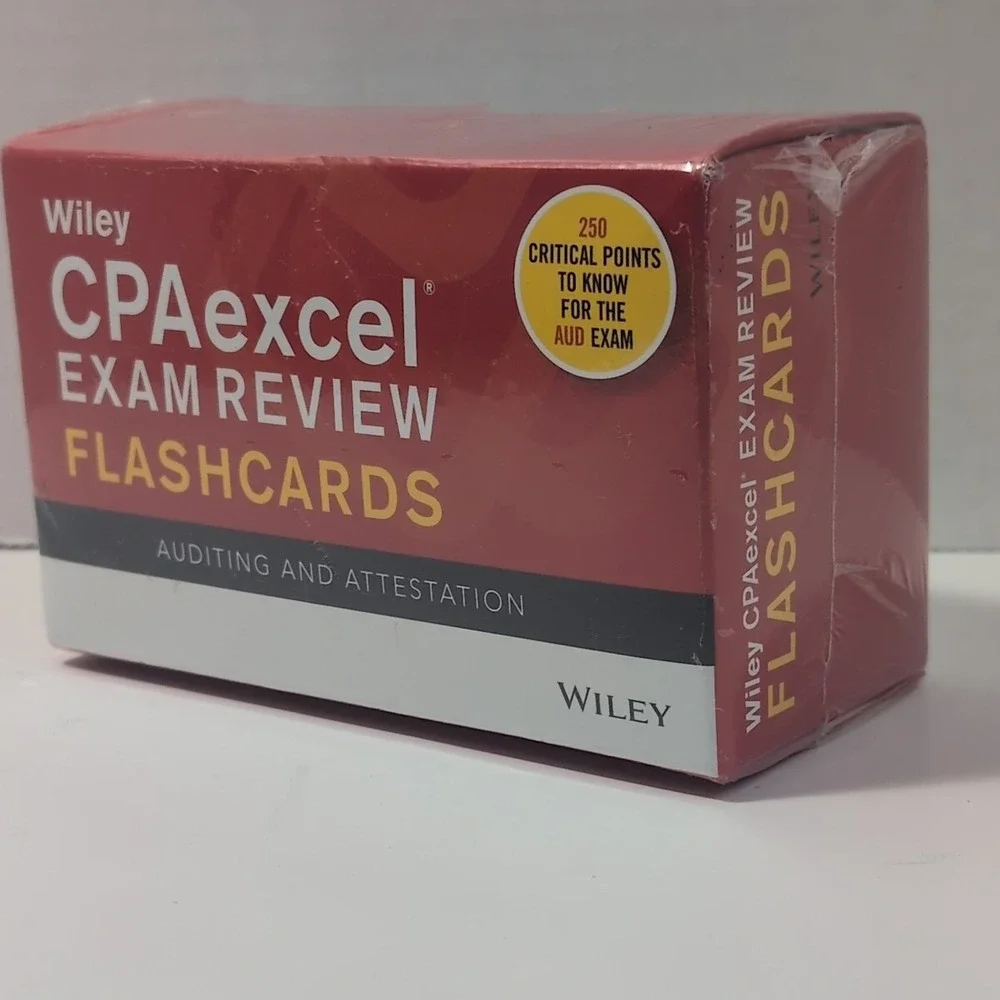 Brand New Wiley CPAexcel‎ Exam Review August 2017 Flashcards Regulation For CPA